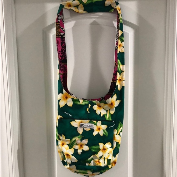 Local design made in Hawaii reversible shoulder/crossbody bag - Picture 1 of 13